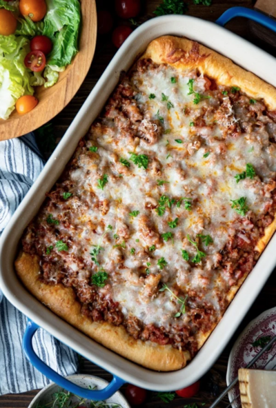 5 Ingredient Pizza Casserole 5 Ingredient Pizza Casserole