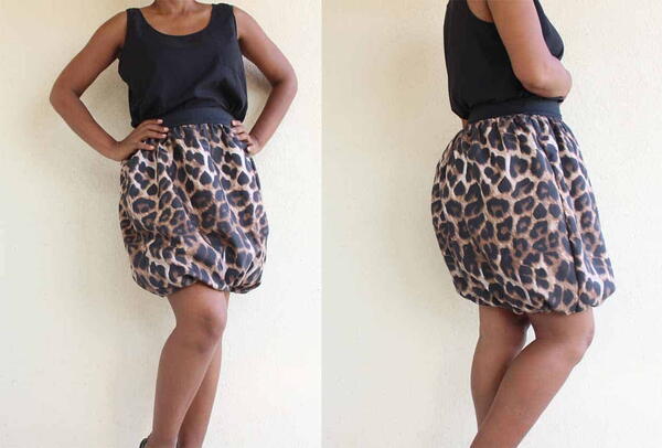 Easy Sew Bubble Skirt Easy Sew Bubble Skirt