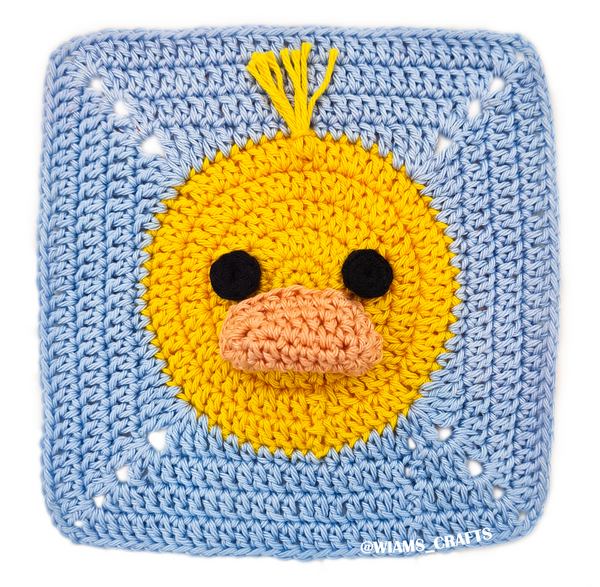 Duckling Granny Square Duckling Granny Square