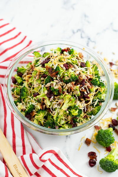 Broccoli Bacon And Cheese Salad Broccoli Bacon And Cheese Salad