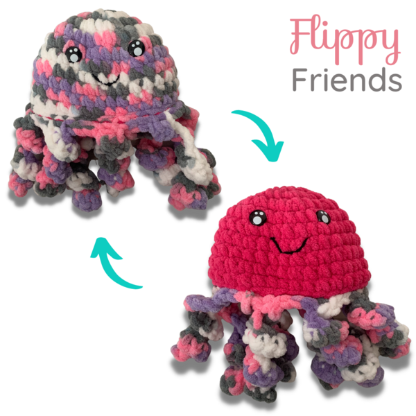 Reversible Octopus - Flippy Friends Reversible Octopus - Flippy Friends
