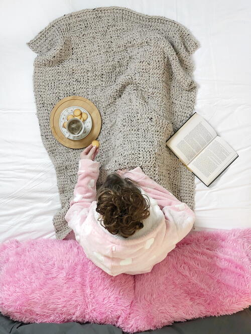 Tunisian Crochet Basketweave Blanket Tunisian Crochet Basketweave Blanket