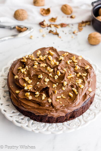 Chocolate Walnut Cake Chocolate Walnut Cake