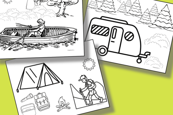 Free Camping Coloring Pages Free Camping Coloring Pages