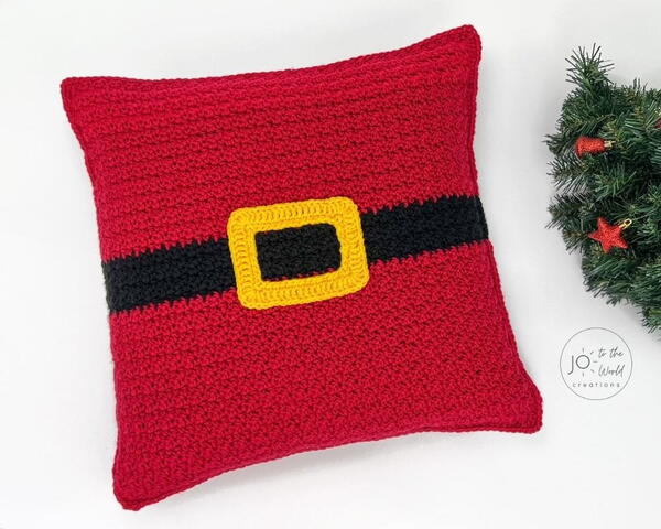 Crochet Christmas Pillow Pattern Crochet Christmas Pillow Pattern