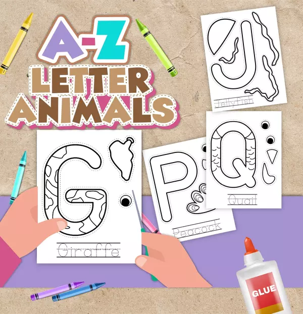 Animal Abc Letter Set Animal Abc Letter Set