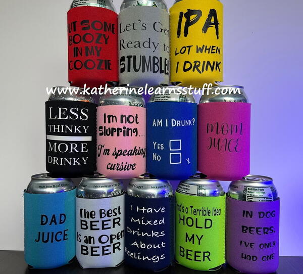 How To Make Beer Koozies How To Make Beer Koozies
