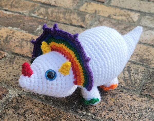 Triceratops Baby Amigurumi Triceratops Baby Amigurumi