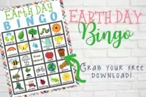 Earth Day Bingo Free Printable Earth Day Bingo Free Printable