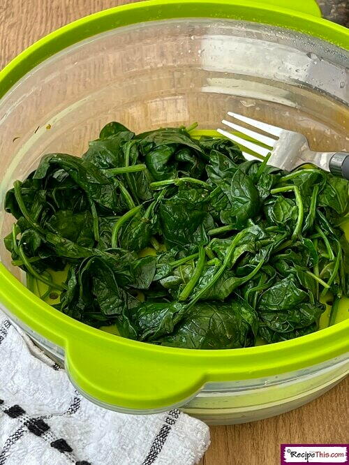 Microwave Spinach Microwave Spinach