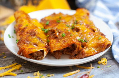Air Fryer Enchiladas