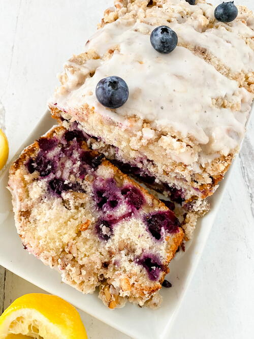 Blueberry Lemon Loaf Blueberry Lemon Loaf