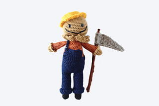 Patches The Scarecrow: Free Halloween Crochet Pattern