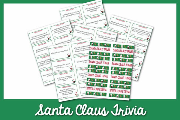 Santa Claus Trivia Questions Santa Claus Trivia Questions