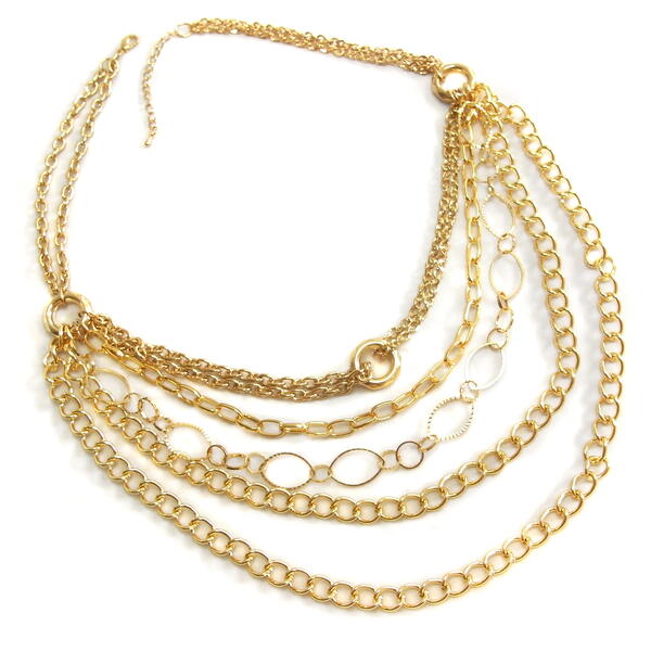 Layered Chain Necklace Layered Chain Necklace