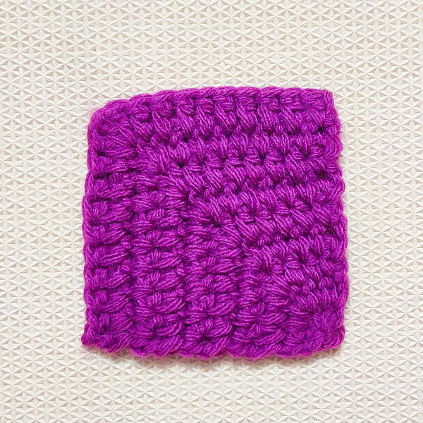 Solid Double Crochet Mitered Square With No Gaps Solid Double Crochet Mitered Square With No Gaps