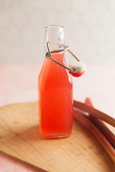 Homemade Rhubarb Syrup Homemade Rhubarb Syrup