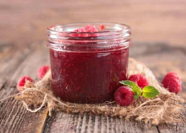 Low Sugar Raspberry Jam Recipe