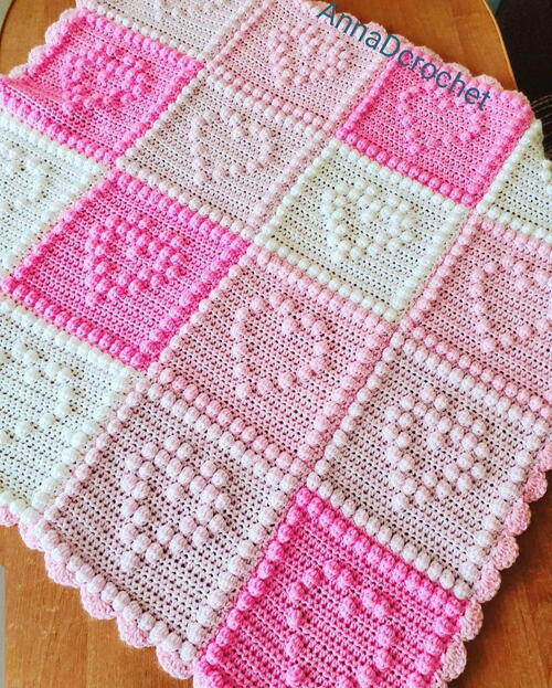 Hearts Blanket