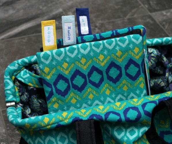 Bag Organizer Zipper Pouch Tutorial Bag Organizer Zipper Pouch Tutorial