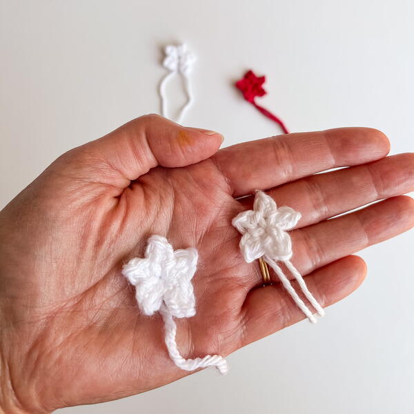 Mini Crochet Star Applique Mini Crochet Star Applique