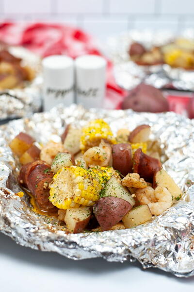 Low Country Boil Foil Packets