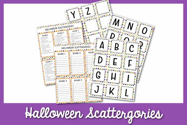 Spooky Halloween Printable Spooky Halloween Printable