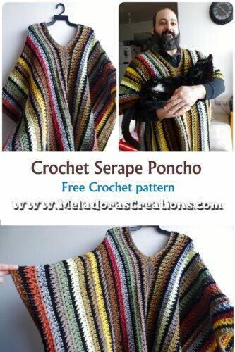 Crochet Serape Poncho Crochet Serape Poncho