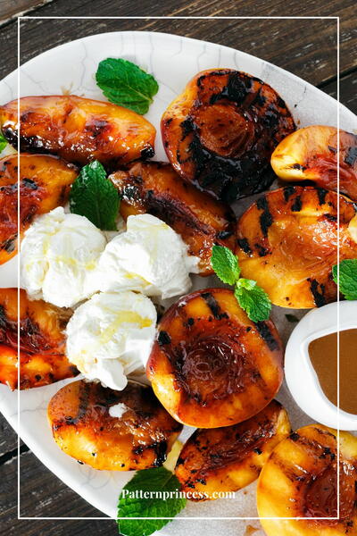 Easy Grilled Peaches Recipe Easy Grilled Peaches Recipe
