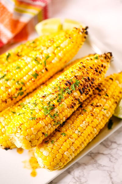Chili Lime Grilled Corn