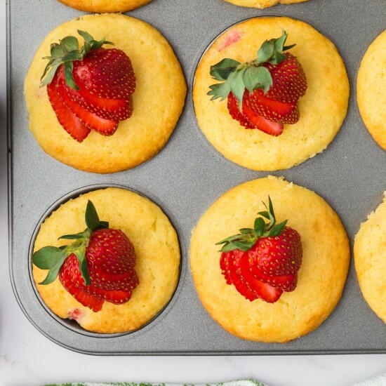Strawberry Pancake Muffins Strawberry Pancake Muffins