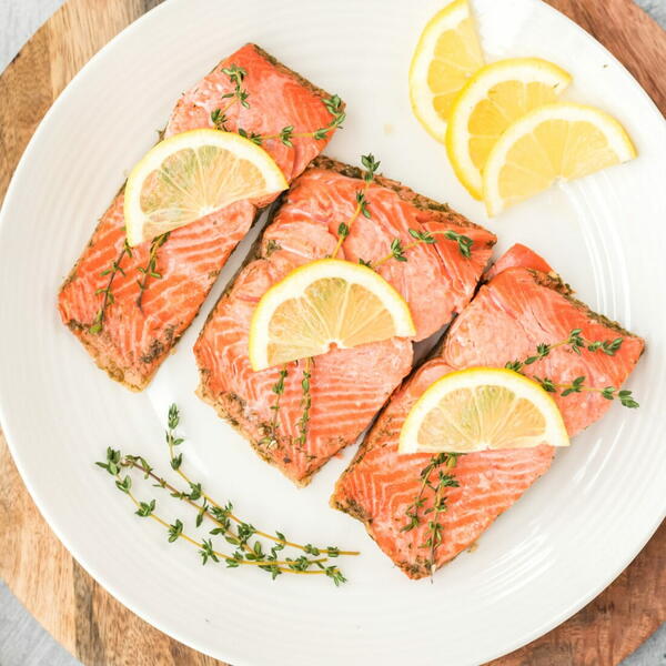 Poached Salmon Poached Salmon