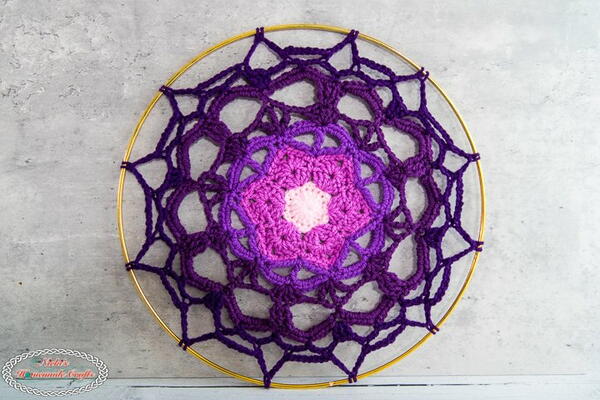 Mandala With Flower Mandala With Flower