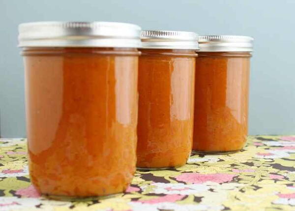 Peach Vanilla Bean Jam (low Sugar)