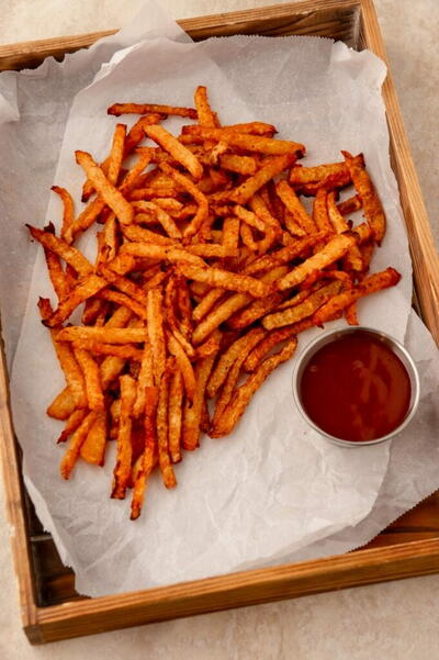 Jicama Fries Air Fryer Recipe - Low Carb Jicama Fries Air Fryer Recipe - Low Carb