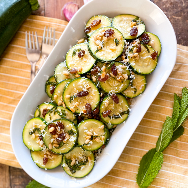 Spanish Zucchini Salad | Irresistibly Delicious 15 Minute Recipe