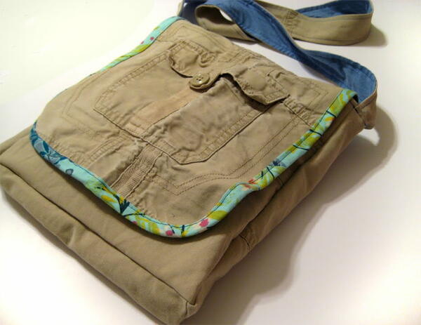 Messenger Bag From Cargo Pants Messenger Bag From Cargo Pants