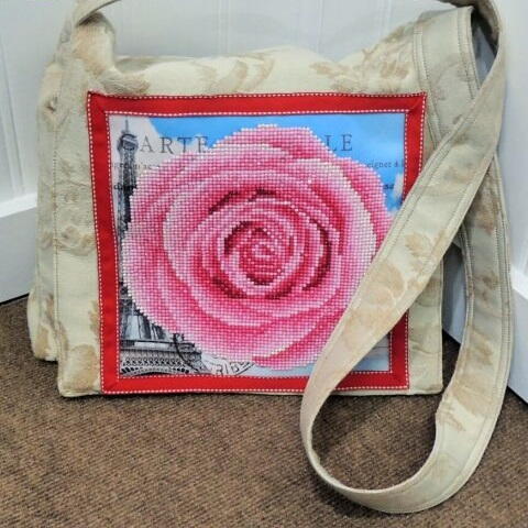 Diamond Dotz Messenger Bag Diamond Dotz Messenger Bag