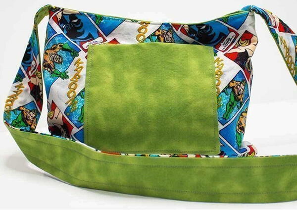 Simple Sew Messenger Bag Simple Sew Messenger Bag