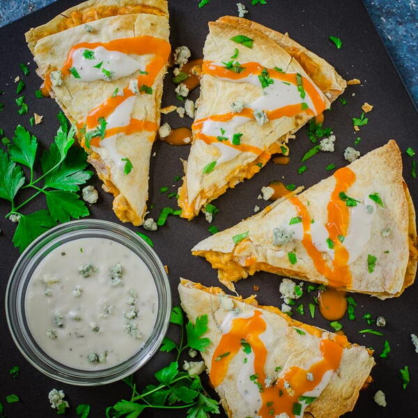 Buffalo Chicken Quesadillas Buffalo Chicken Quesadillas