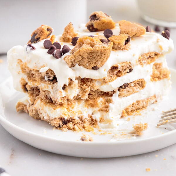Chocolate Chip Cookie Icebox Cake Chocolate Chip Cookie Icebox Cake