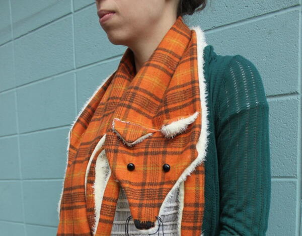 How to Make a Scarf Foxy How to Make a Scarf Foxy