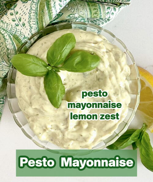 Pesto Mayonnaise Pesto Mayonnaise