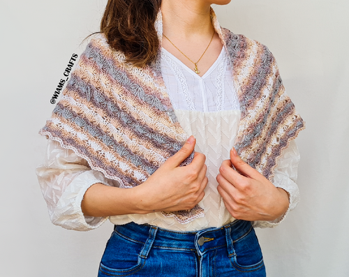 Stars On The Beach Shawlette Stars On The Beach Shawlette