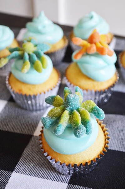 Octopus Cupcakes Octopus Cupcakes