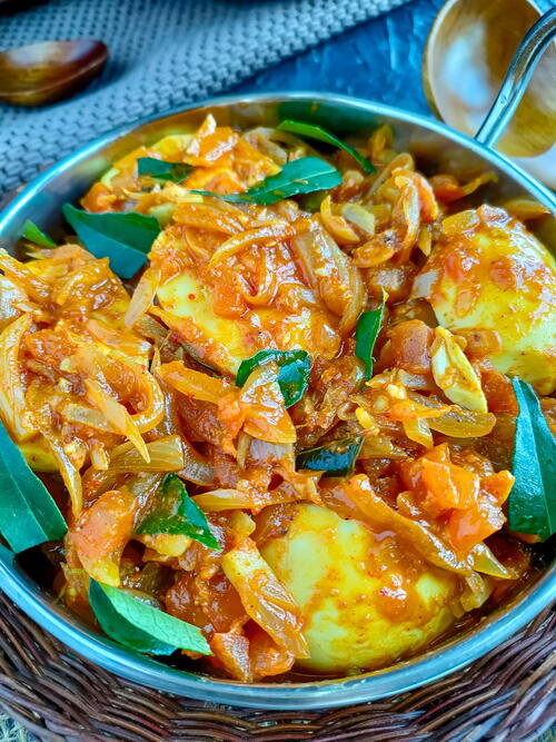 Easy Kerala Egg Roast Easy Kerala Egg Roast