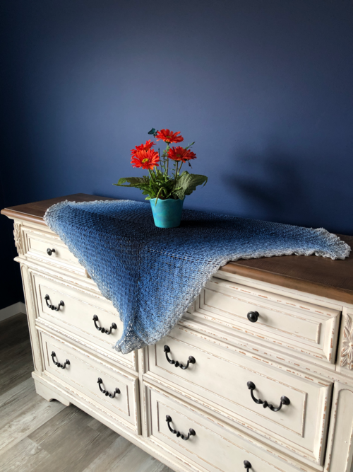 Country Cornflower Blue Crochet Tablecloth Pattern Country Cornflower Blue Crochet Tablecloth Pattern