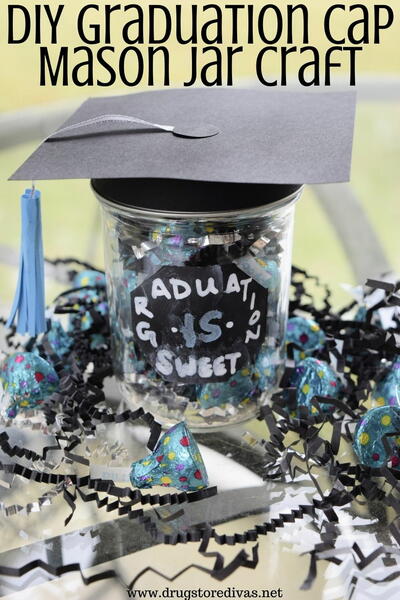 Graduation Cap Jar Graduation Cap Jar