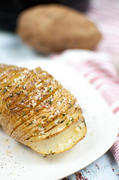 Air Fryer Hasselback Potatoes Air Fryer Hasselback Potatoes