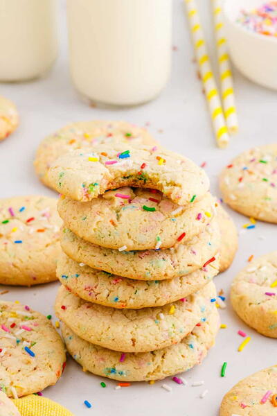 Funfetti Cake Mix Cookies Funfetti Cake Mix Cookies